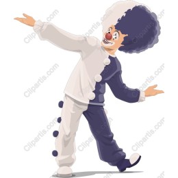 Vibrant Clown