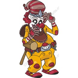 Jolly Clown Character