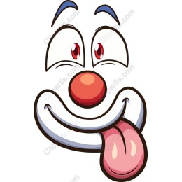 Playful Clown Face