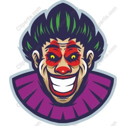 Vibrant Clown