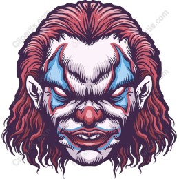Sinister Clown Mask