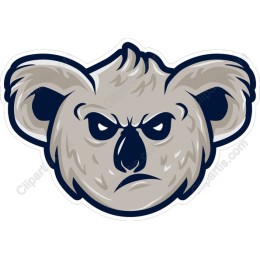 Fierce Koala Head