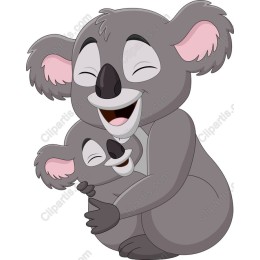 Koala Family Love