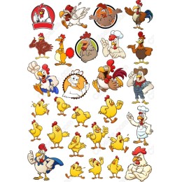 Cartoon Chicken Bundle