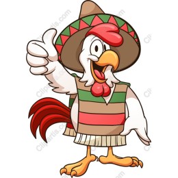 Mexican Chicken Character
