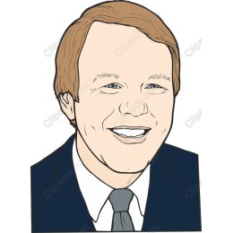 Smiling Business Character