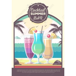Cocktail Summer Bar