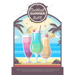 Cocktail Summer Bar