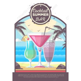 Cocktail Summer Bar