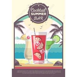 Cocktail Summer Bar