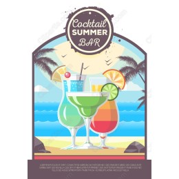 Cocktail Summer Bar