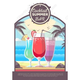 Cocktail Summer Bar