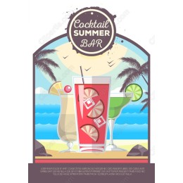 Cocktail Summer Bar