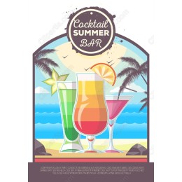 Cocktail Summer Bar