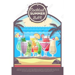Cocktail Summer Bar