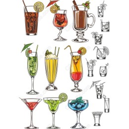 Vibrant Cocktail Set