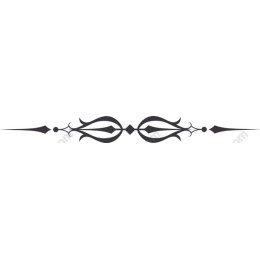 Elegant Black Ornate Border