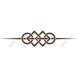 Elegant Geometric Brown