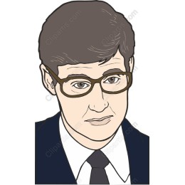 Elegant of a Sophisticated Gentleman in Glasses