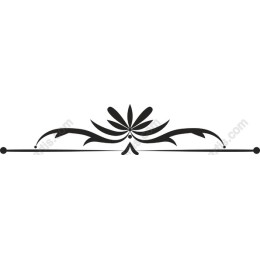 Elegant Floral Decorative
