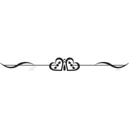 Elegant Heart Swirl