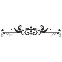 Elegant Flourish Decorative Border