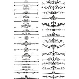 Elegant Decorative Borders Pack
