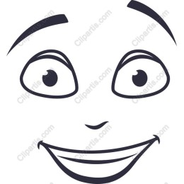 Cheerful Smiling Face