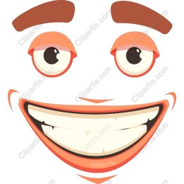 Cheerful Smiling Face