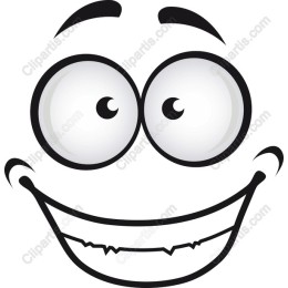 Cheerful Cartoon Face