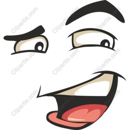 Cheeky Grin Character