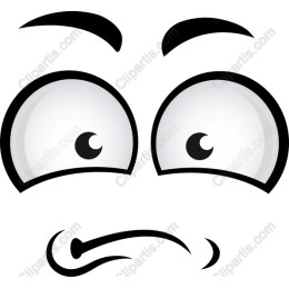 Whimsical Cartoon Face