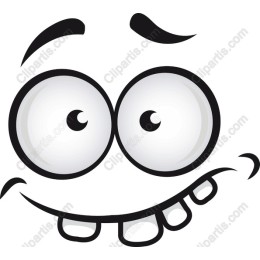 Cheerful Cartoon Face
