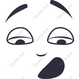 Charming Surprise Facial Expression