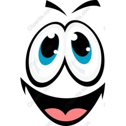 Cheerful Cartoon Smiley