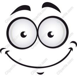 Cheerful Cartoon Face