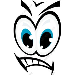 Expressive Cartoon Face