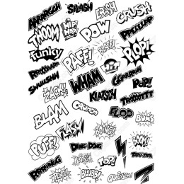  Comic Sound Effects Clipart Bundle