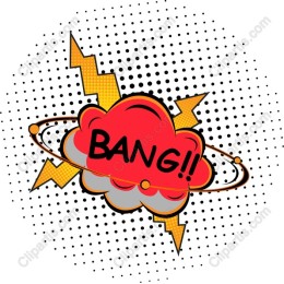 Vibrant BANG!! Comic Explosion