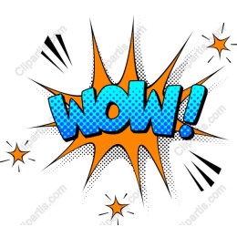 Vibrant WOW! Comic-Style