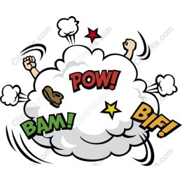 Comic Book Action Words