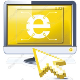 E-Commerce Monitor Icon