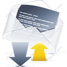 Sleek Envelope with Upload/ Indicators