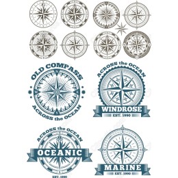 Vintage Compass Bundle
