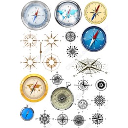 Compass Clipart Bundle - Set