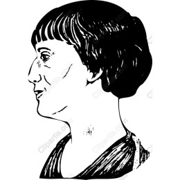 Vintage Woman Profile