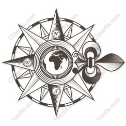 Vintage Nautical Compass