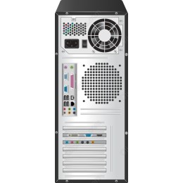 Computer Case Rear Panel