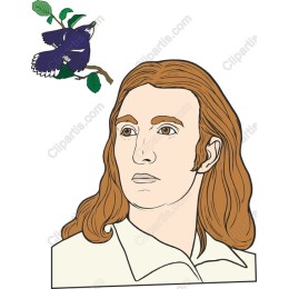 Tranquil Young Man with Blue Bird