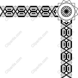 Elegant Geometric Border